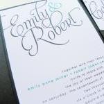 Pocketfold Wedding Invitati..