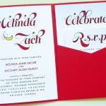 Pocketfold Wedding Invitati..