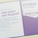 Pocketfold Wedding Invitati..
